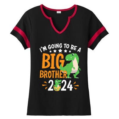 Im Going To Be A Big Brother 2024 Pregnancy Announcement Ladies Halftime Notch Neck Tee