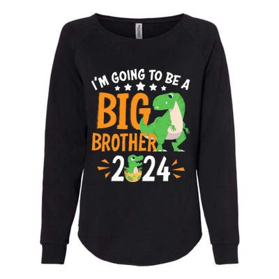 Im Going To Be A Big Brother 2024 Pregnancy Announcement Womens California Wash Sweatshirt