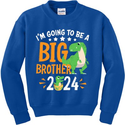 Im Going To Be A Big Brother 2024 Pregnancy Announcement Kids Sweatshirt