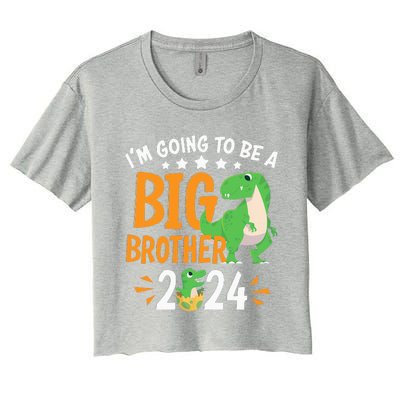 Im Going To Be A Big Brother 2024 Pregnancy Announcement Women's Crop Top Tee