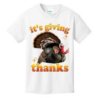 It’S Giving Thanks Turkey Thanksgiving Kids T-Shirt