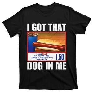 I Got That Dog In Me Funny Hotdogs Combo Mom Dad T-Shirt