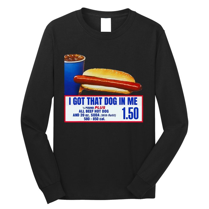 I Got That Dog In Me Vintage Sports Long Sleeve Shirt