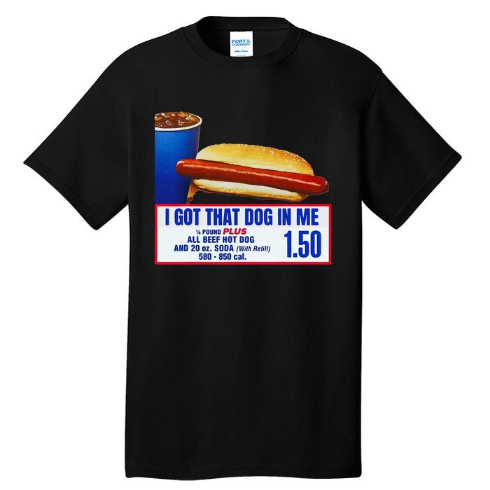 I Got That Dog In Me Vintage Sports Tall T-Shirt