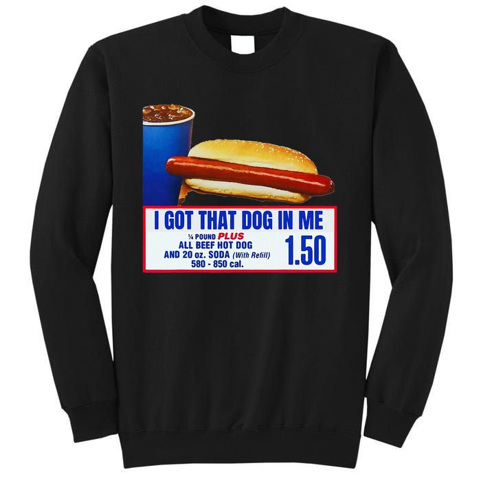 I Got That Dog In Me Vintage Sports Tall Sweatshirt