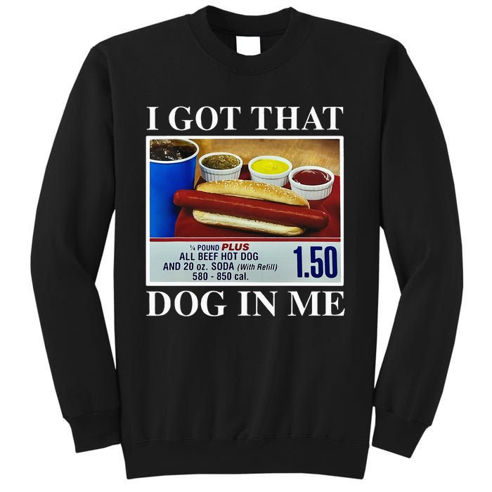 I Got That Dog In Me Funny Hot Dogs Combo Sweatshirt