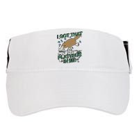 I Got That Platypus In Me Adult Drive Performance Visor