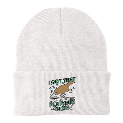 I Got That Platypus In Me Knit Cap Winter Beanie