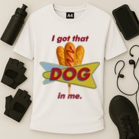 I Got That Corn Dog In Me Performance Shirt