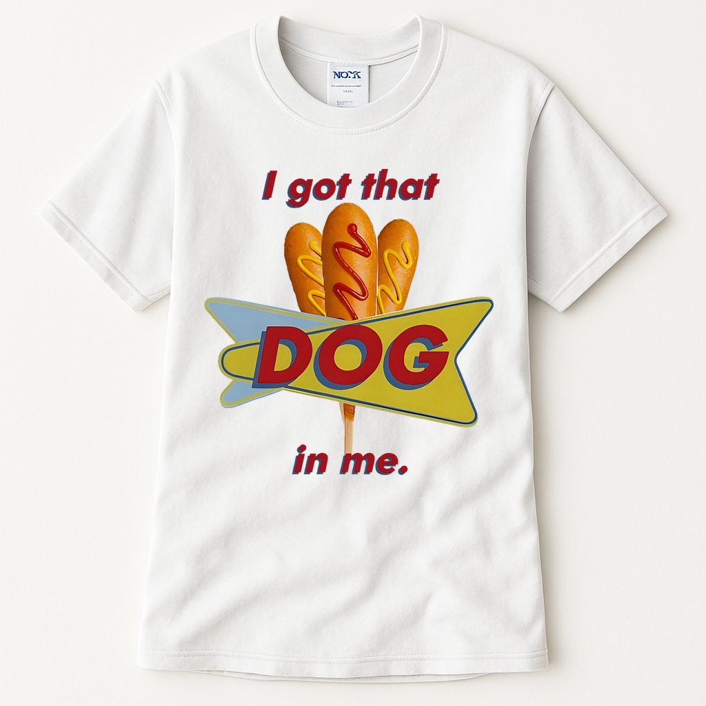 I Got That Corn Dog In Me Tall T-Shirt