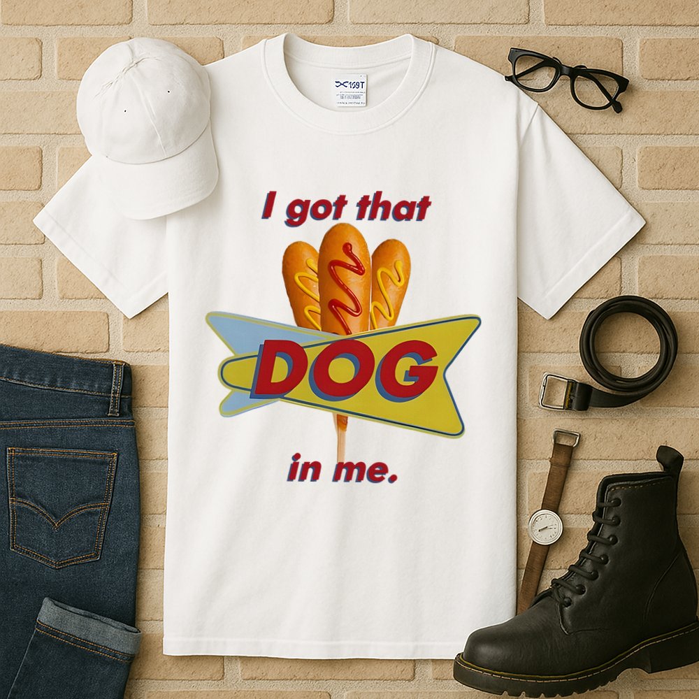 I Got That Corn Dog In Me Tall T-Shirt