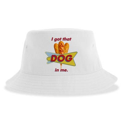 I Got That Corn Dog In Me Sustainable Bucket Hat