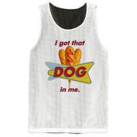 I Got That Corn Dog In Me Mesh Reversible Basketball Jersey Tank