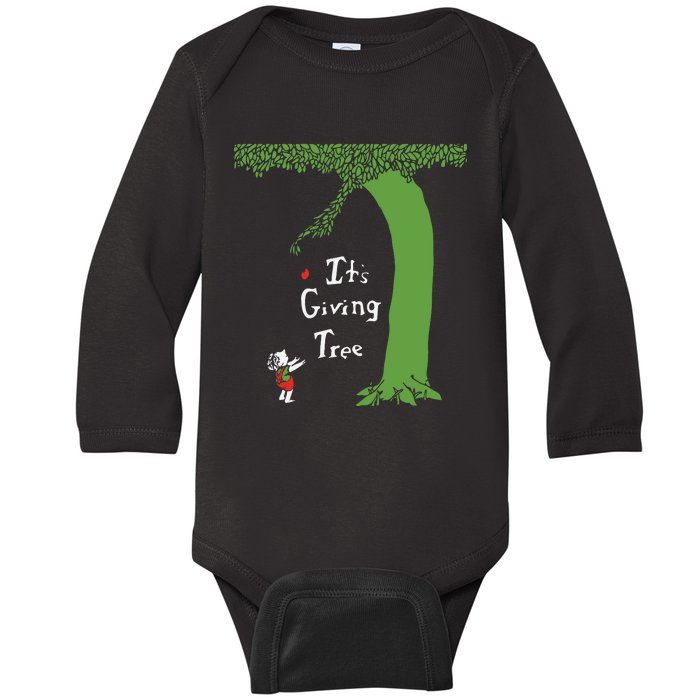 It’S Giving Tree Baby Long Sleeve Bodysuit