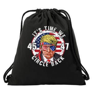 ItS Gonna Take A Hillbilly And A Felon To Fix Trump Vance Drawstring Bag