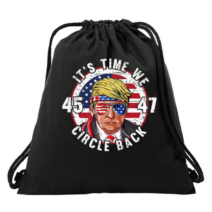 ItS Gonna Take A Hillbilly And A Felon To Fix Trump Vance Drawstring Bag