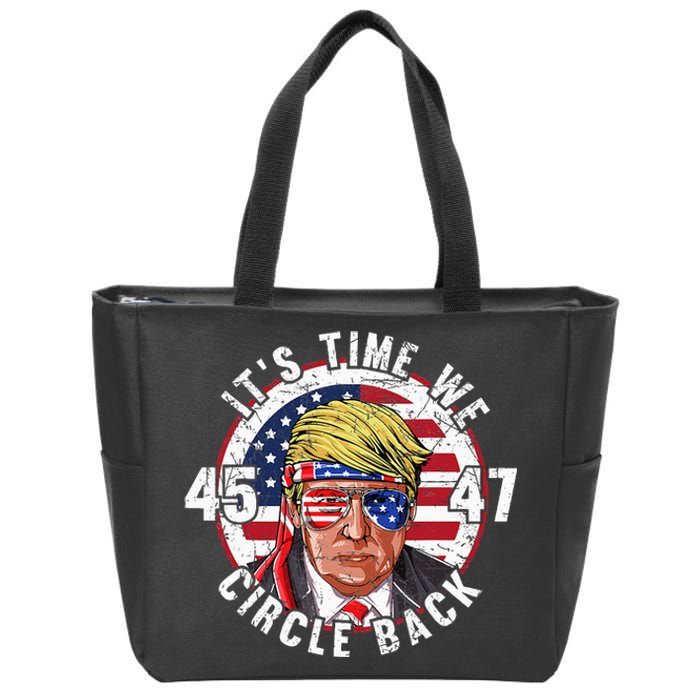 ItS Gonna Take A Hillbilly And A Felon To Fix Trump Vance Zip Tote Bag