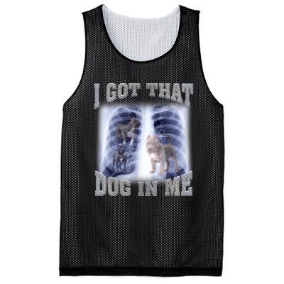 I Got That Dog In Me Xray Meme Mesh Reversible Basketball Jersey Tank