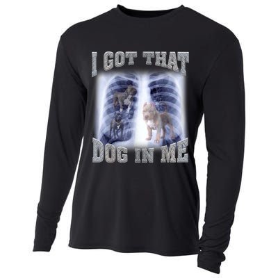 I Got That Dog In Me Xray Meme Cooling Performance Long Sleeve Crew