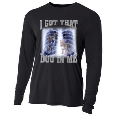 I Got That Dog In Me Xray Meme Cooling Performance Long Sleeve Crew