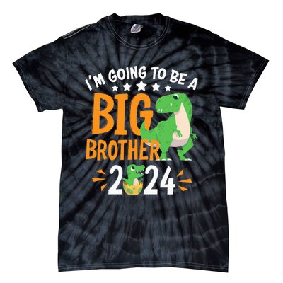 I'm Going To Be A Big Brother 2024 Pregnancy Announcement Tie-Dye T-Shirt