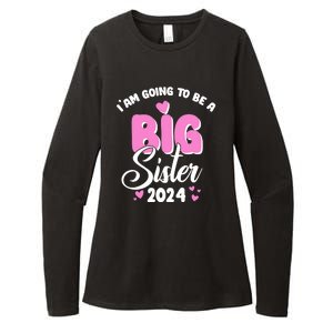 IM Going To Be A Big Sister 2024 Pregnancy Announcement Womens CVC Long Sleeve Shirt