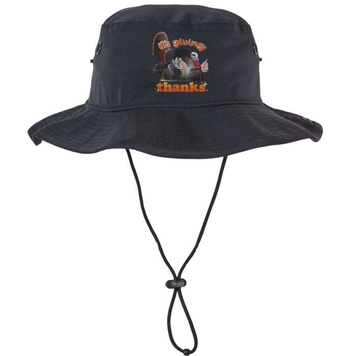 It’S Giving Thanks Turkey Thanksgiving Legacy Cool Fit Booney Bucket Hat