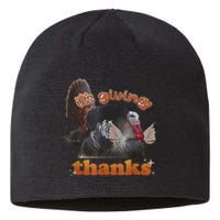 It’S Giving Thanks Turkey Thanksgiving Sustainable Beanie