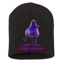 I Got That Level 10 Gyat Gyatt Meme Funny Meme Short Acrylic Beanie