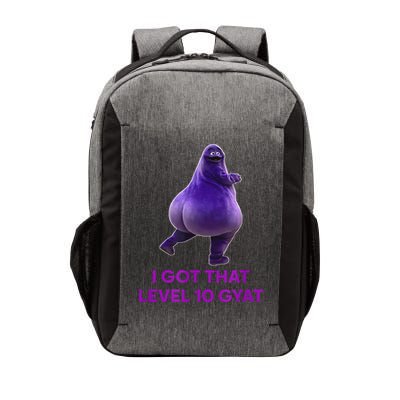 I Got That Level 10 Gyat Gyatt Meme Funny Meme Vector Backpack