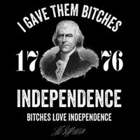 I Gave Them Bitches 1776 Independence Funny Bitches Love Independence Impact Tech Backpack