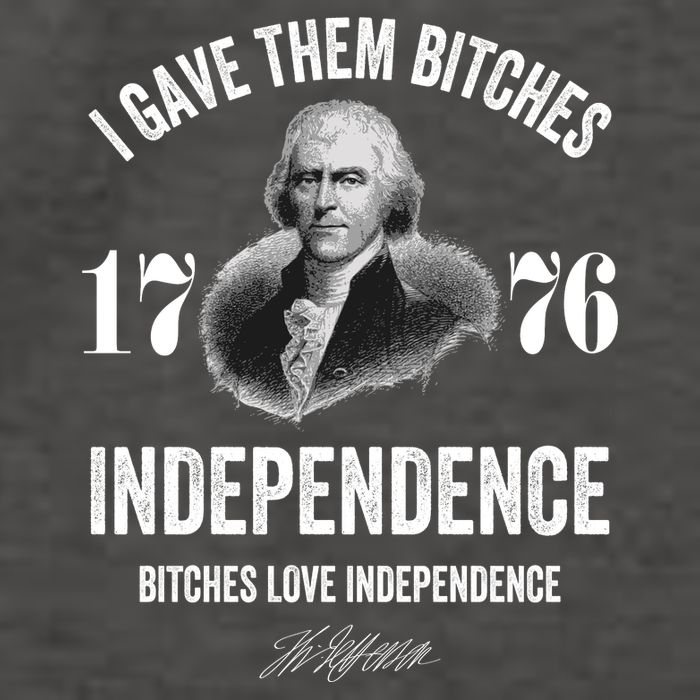 I Gave Them Bitches 1776 Independence Funny Bitches Love Independence Vector Backpack