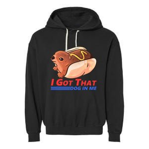 I Got That Dog In Me Hyrax Animal Cute Design Garment-Dyed Fleece Hoodie