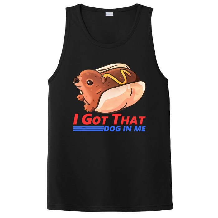 I Got That Dog In Me Hyrax Animal Cute Design PosiCharge Competitor Tank