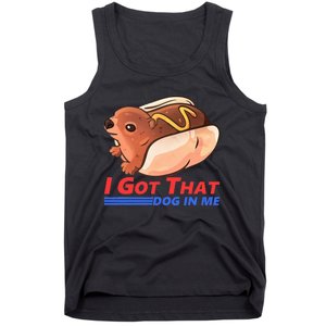 I Got That Dog In Me Hyrax Animal Cute Design Tank Top