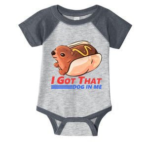 I Got That Dog In Me Hyrax Animal Cute Design Infant Baby Jersey Bodysuit