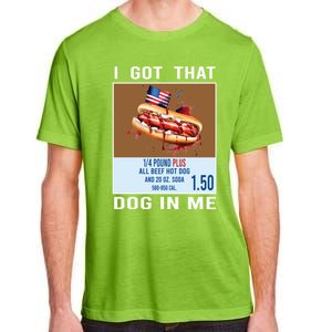 I Got That Dog In Me My Favorite Veteran Is My Dad Usa Flag Adult ChromaSoft Performance T-Shirt