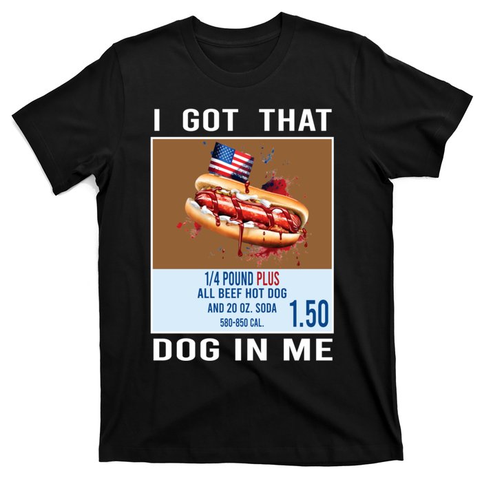 I Got That Dog In Me My Favorite Veteran Is My Dad Usa Flag T-Shirt