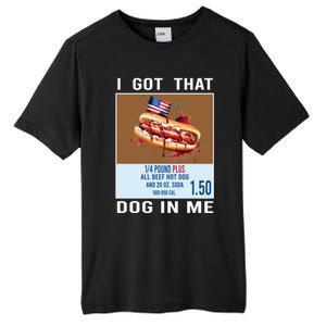 I Got That Dog In Me My Favorite Veteran Is My Dad Usa Flag Tall Fusion ChromaSoft Performance T-Shirt