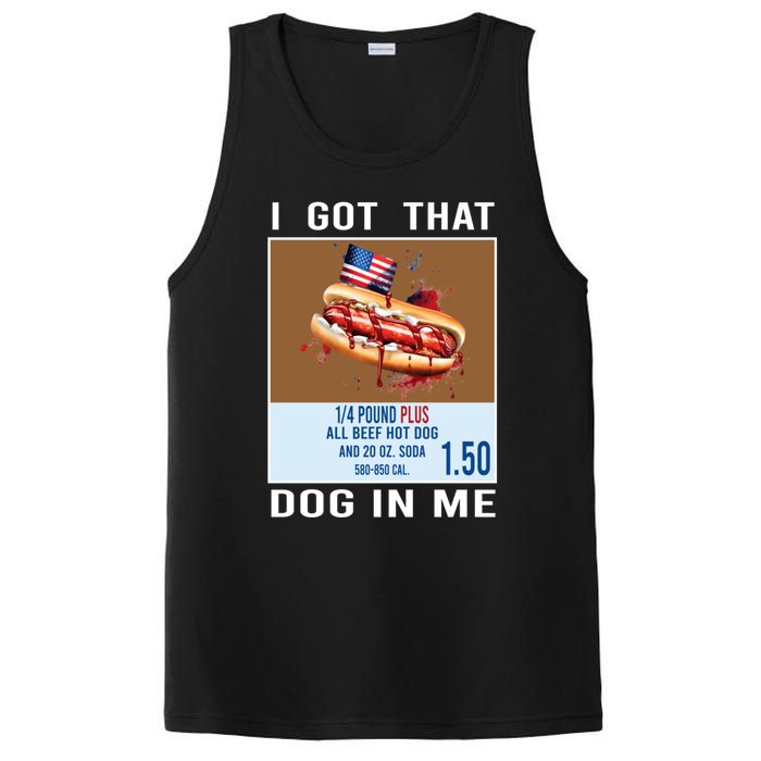 I Got That Dog In Me My Favorite Veteran Is My Dad Usa Flag PosiCharge Competitor Tank