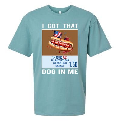 I Got That Dog In Me My Favorite Veteran Is My Dad Usa Flag Sueded Cloud Jersey T-Shirt