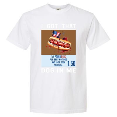 I Got That Dog In Me My Favorite Veteran Is My Dad Usa Flag Garment-Dyed Heavyweight T-Shirt