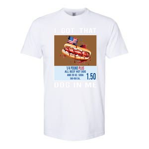 I Got That Dog In Me My Favorite Veteran Is My Dad Usa Flag Softstyle CVC T-Shirt