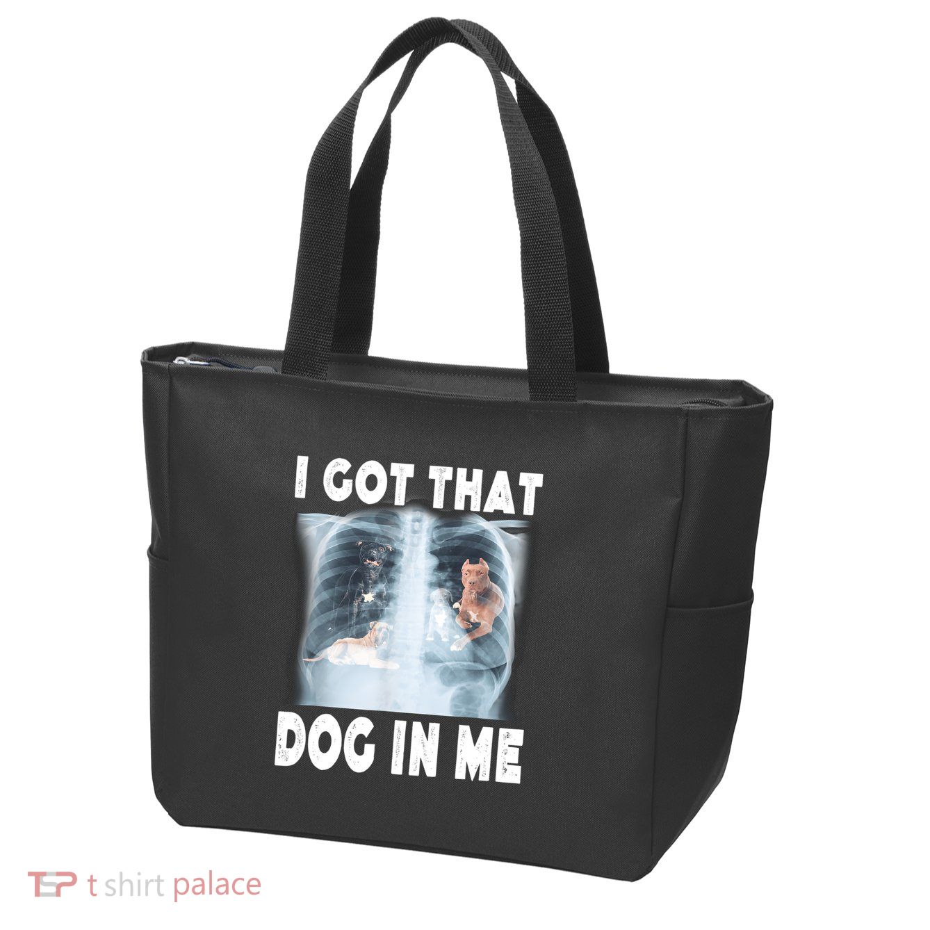 I Got That Dog In Me Xray Meme Funny Friend Zip Tote Bag