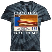 I Got That Dog In Me Funny Hot Dogs Combo Kids Tie-Dye T-Shirt