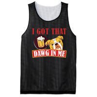 I Got That Dawg In Me Root Beer Dawg  Mesh Reversible Basketball Jersey Tank