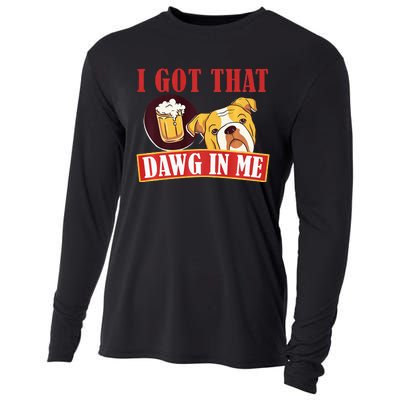 I Got That Dawg In Me Root Beer Dawg  Cooling Performance Long Sleeve Crew