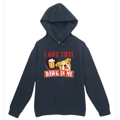 I Got That Dawg In Me Root Beer Dawg  Urban Pullover Hoodie