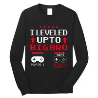 IM Going To Be A Big Brother 2024 I Leveled Up To Big Bro Long Sleeve Shirt