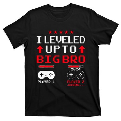 IM Going To Be A Big Brother 2024 I Leveled Up To Big Bro T-Shirt